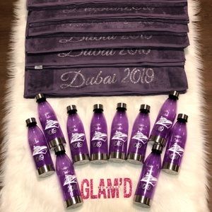 Custom Towels and Bottles